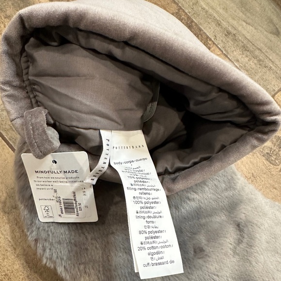 Gray Alpaca Socking Faux Fur - Medium - Picture 7 of 7